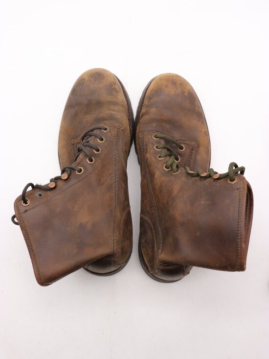 Wolverine 1000 Miles Men\'s Boots 9.5 D Plain Toe Original Boots Brown W00920 main image 13